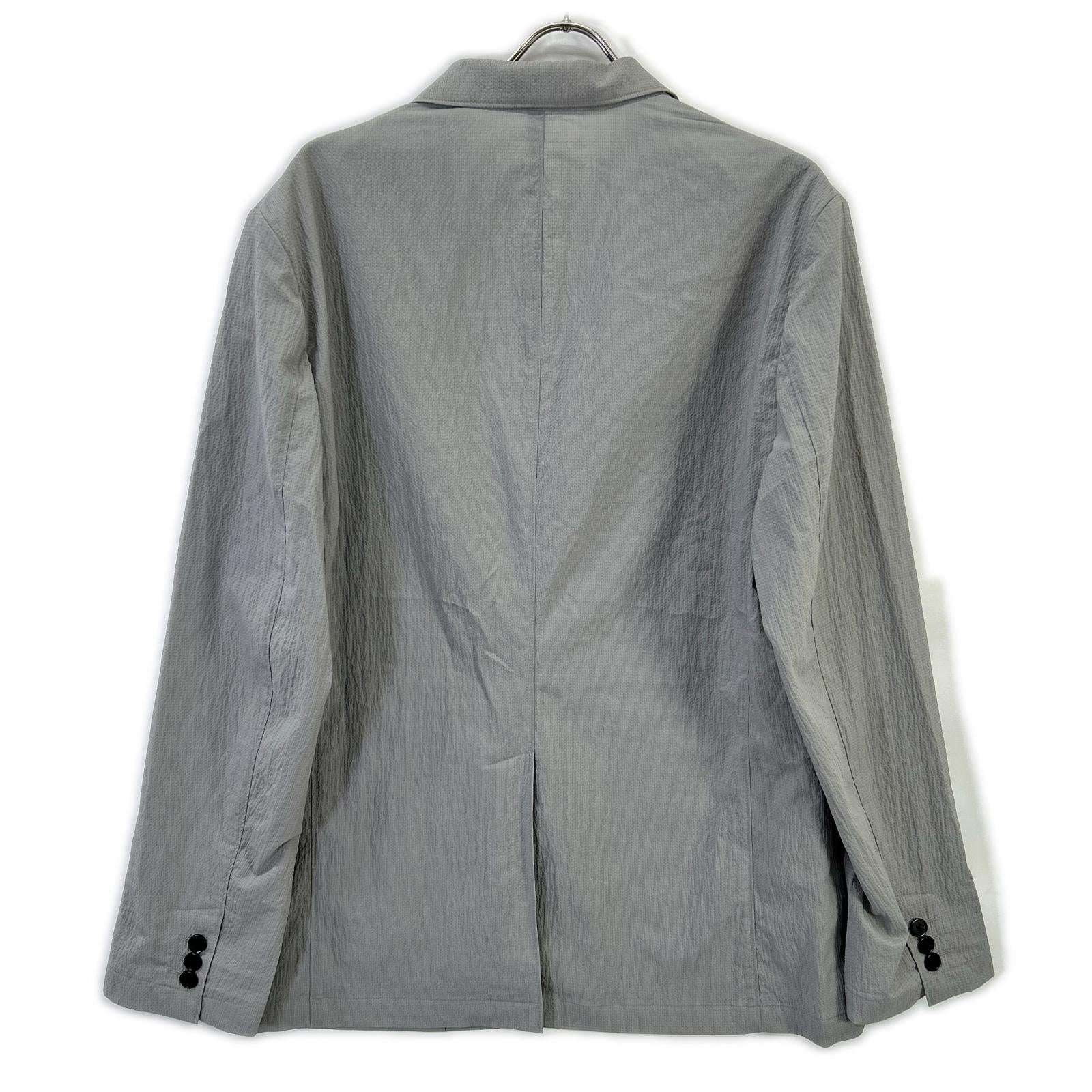 Theory Gray 5204000 25SS Seersucker 2B Tailored Jacket Jacket