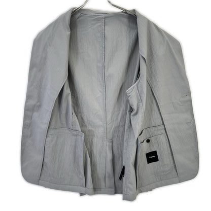 Theory Gray 5204000 25SS Seersucker 2B Tailored Jacket Jacket