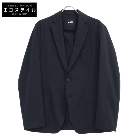BOSS ボス ブラック 50521592 スリムフィットジャケット リンクルレジスタント ジャケット