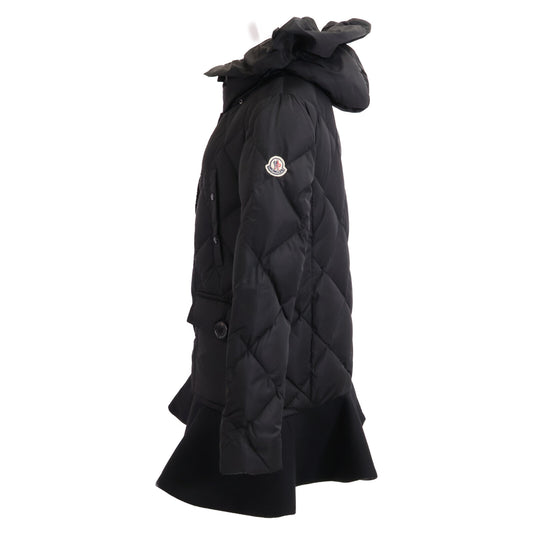 MONCLER モンクレール 【美品】C20934981185 VAULOGETTE 裾フリル フーディダウン コート