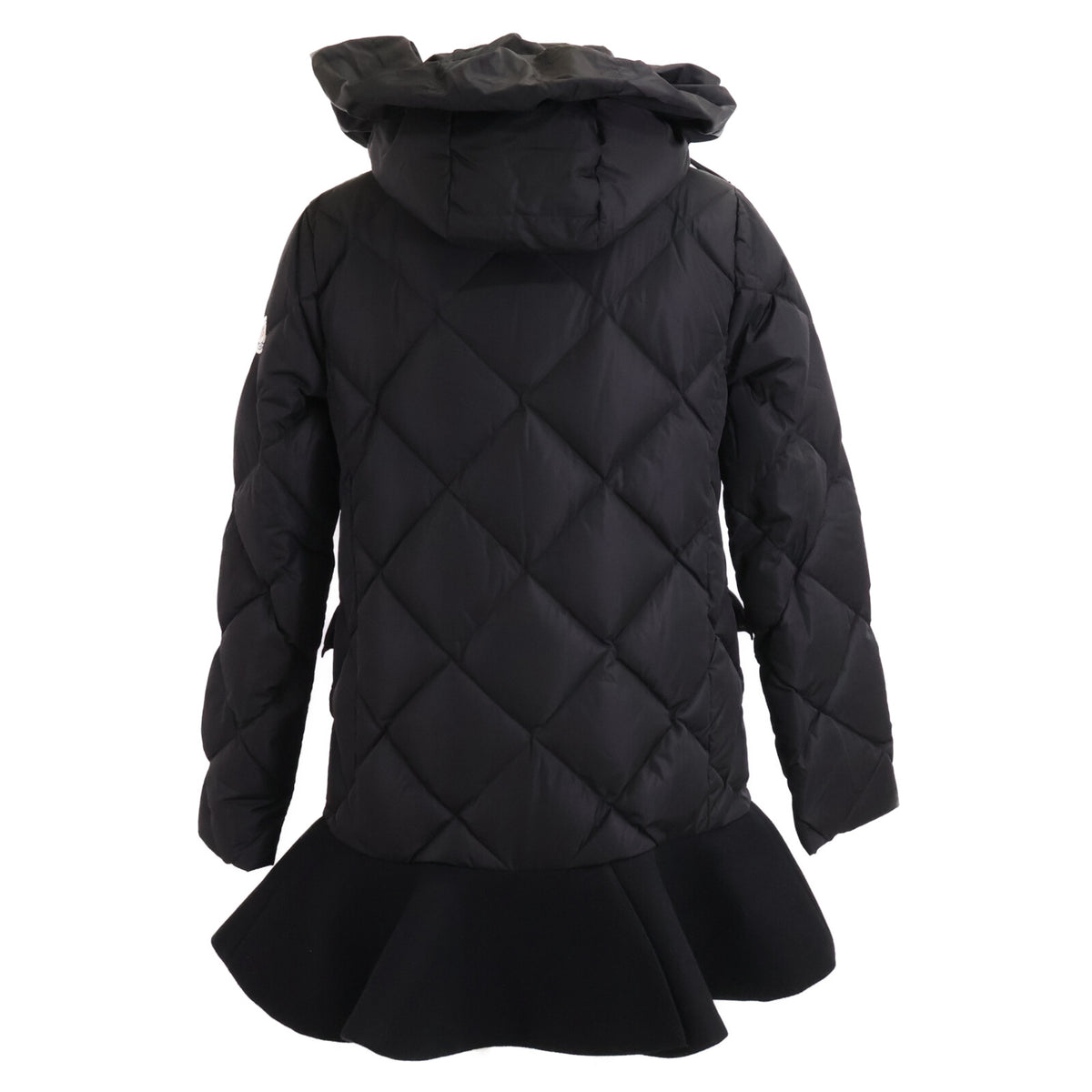 MONCLER モンクレール 【美品】C20934981185 VAULOGETTE 裾フリル フーディダウン コート