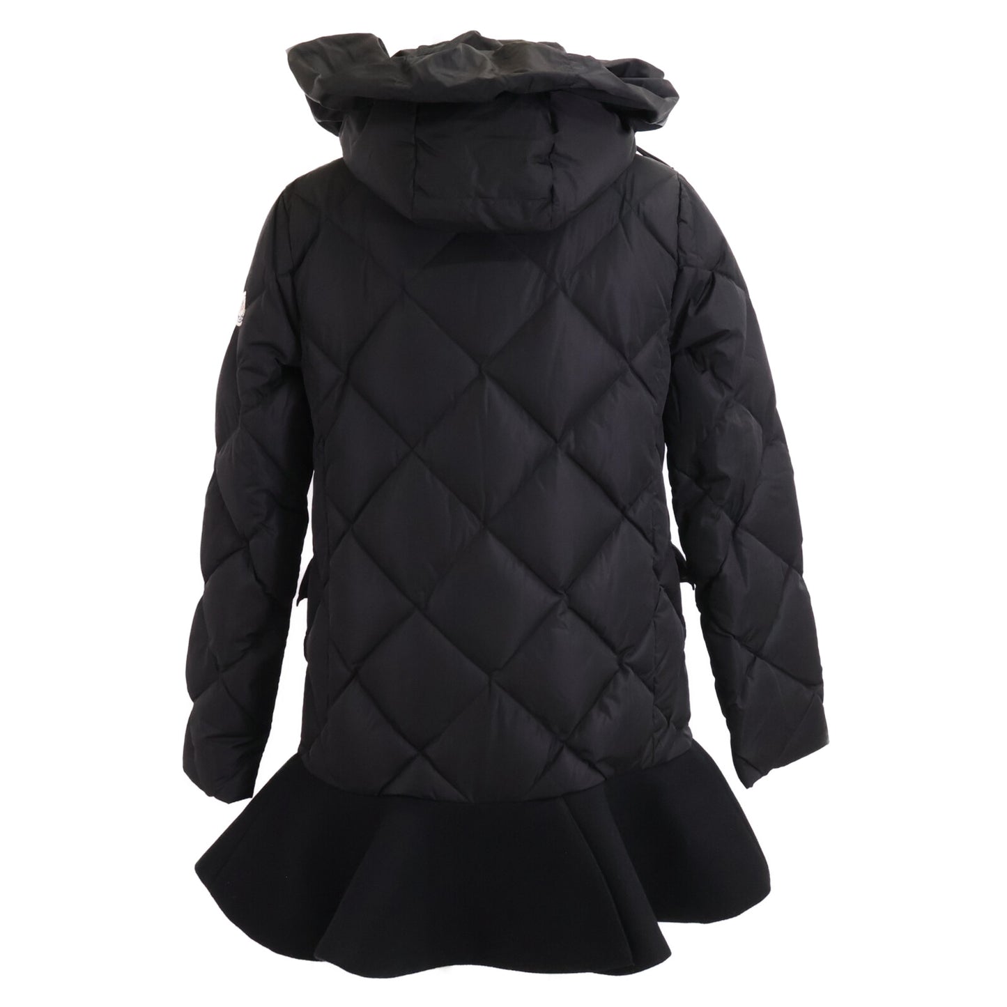 MONCLER モンクレール 【美品】C20934981185 VAULOGETTE 裾フリル フーディダウン コート