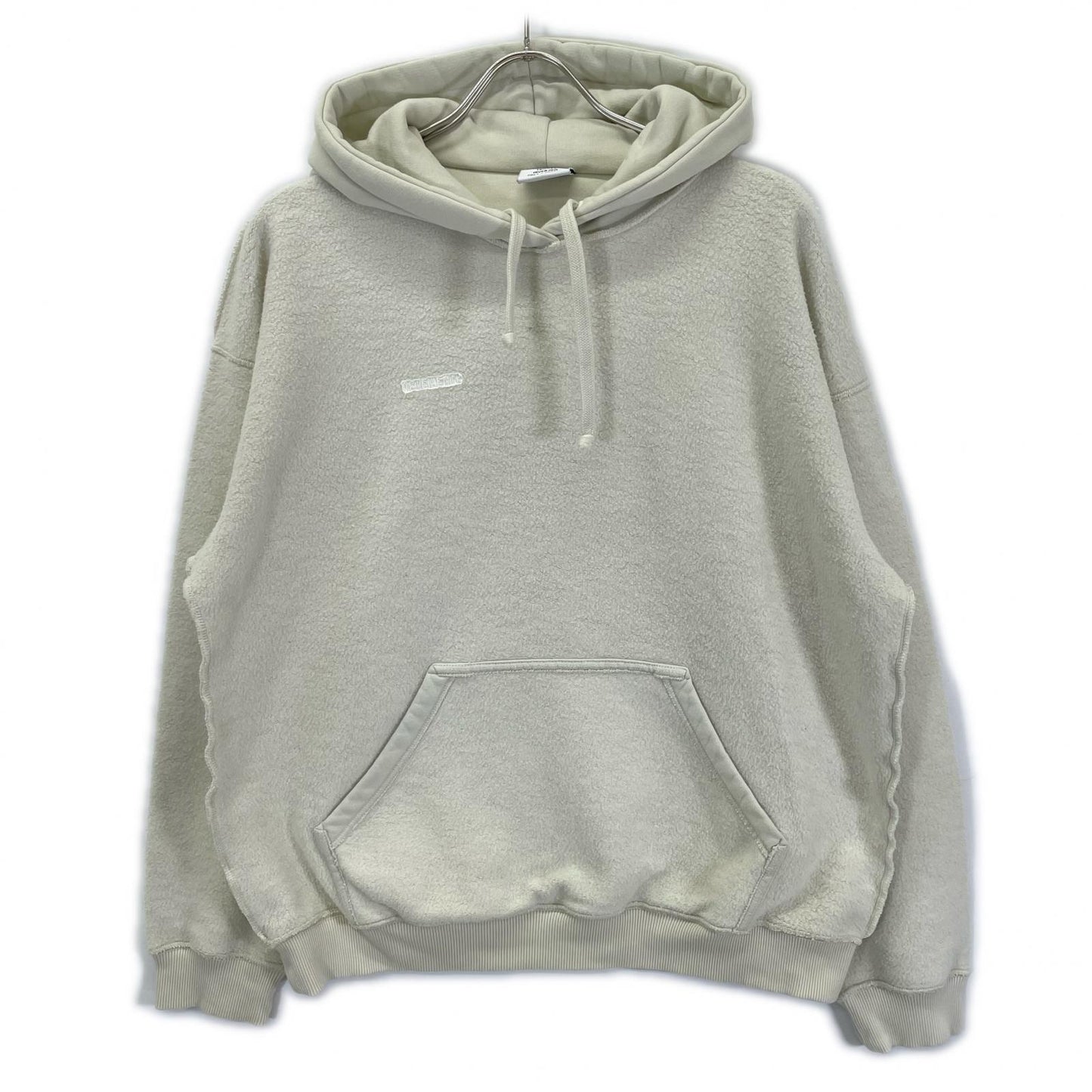 VETEMENTS ヴェトモン WAH19TR107 オフホワイト バックパッチフーディ トップス