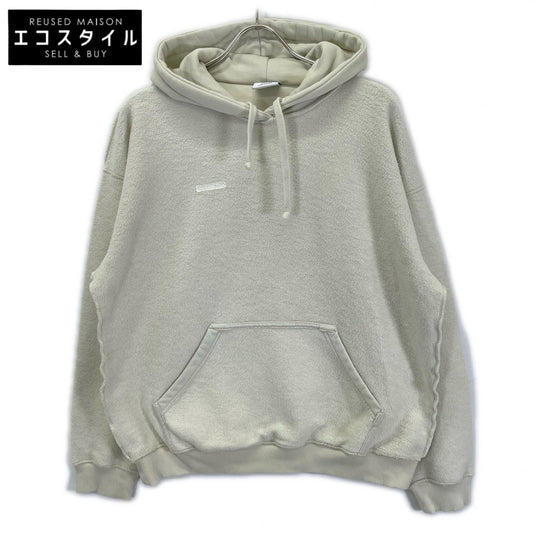 VETEMENTS ヴェトモン WAH19TR107 オフホワイト バックパッチフーディ トップス
