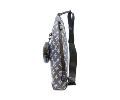 LOUIS VUITTON ルイヴィトン M24751 モノグラムシャドウ デュオ・スリング バッグ ボディバッグ