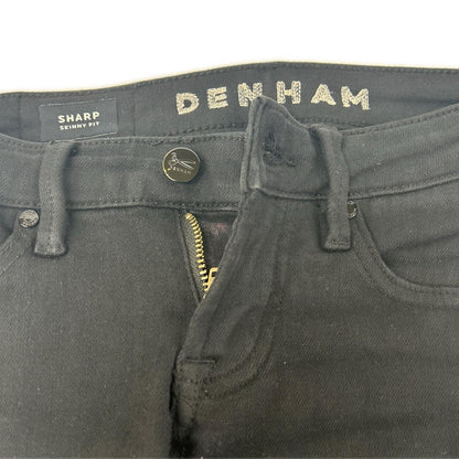 DENHAM デンハム ブラック SHARP SKINNY FIT 02-21-07-11-039 デニム ボトムス