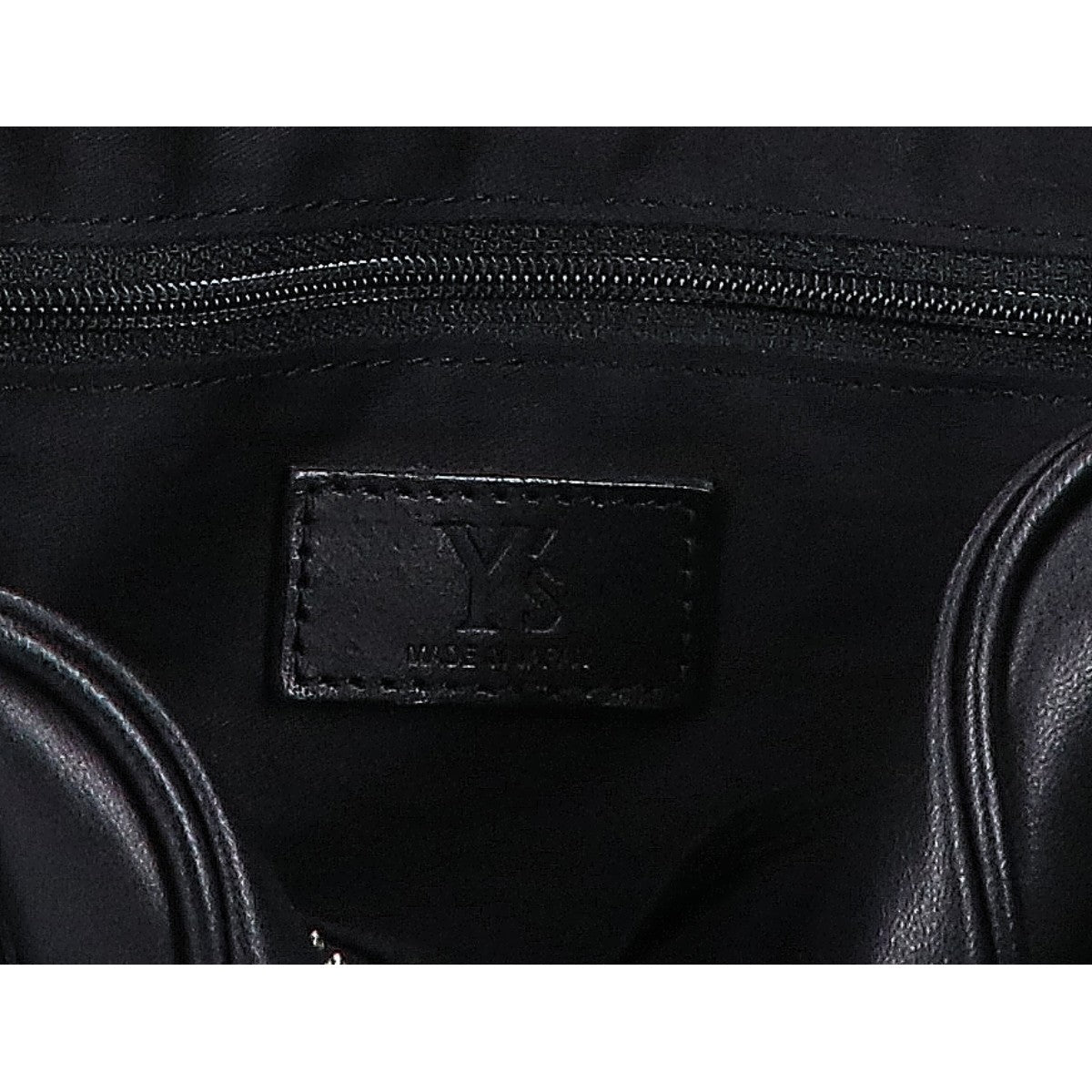Y's ワイズ YG-135-715 チェーン付 レザー ハンドバッグ