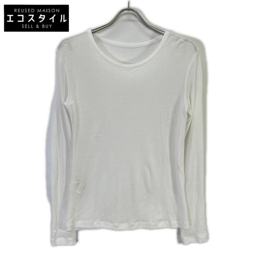 Y's ワイズ YD-T67-962 ホワイト 60/ HARD TWISTED LONG SLEEVE T トップス