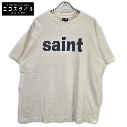 SAINT MICHAEL セントマイケル 24SS アイボリー SM-YS8-0000-008 プリント Tシャツ トップス
