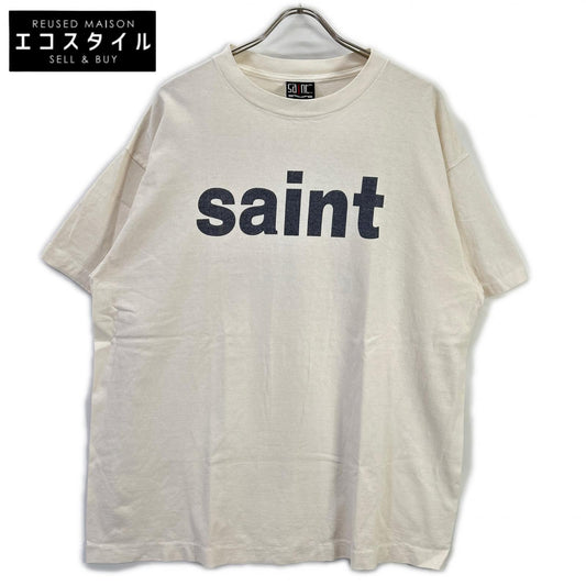 SAINT MICHAEL セントマイケル 24SS アイボリー SM-YS8-0000-008 プリント Tシャツ トップス