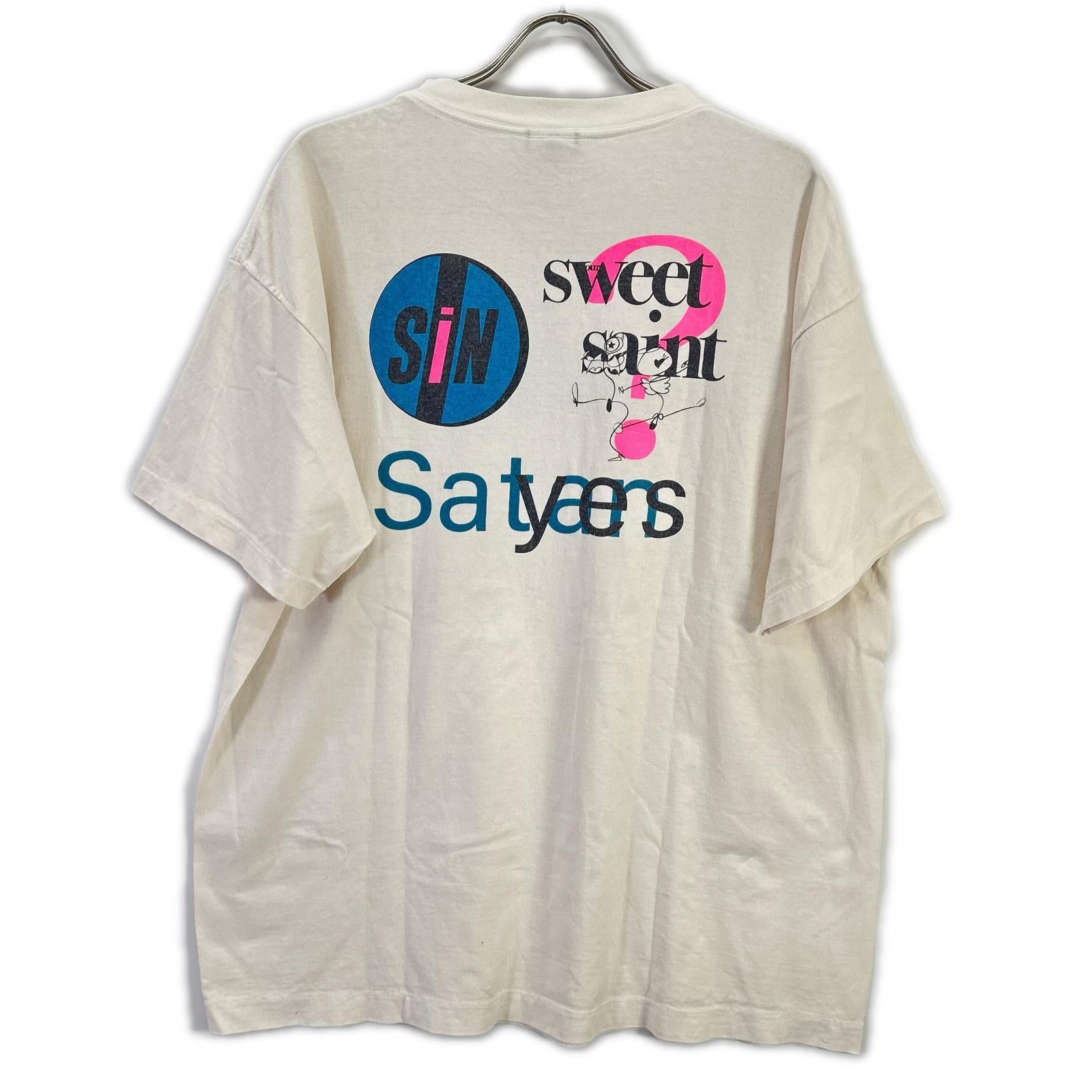 SAINT MICHAEL セントマイケル 24SS アイボリー SM-YS8-0000-008 プリント Tシャツ トップス