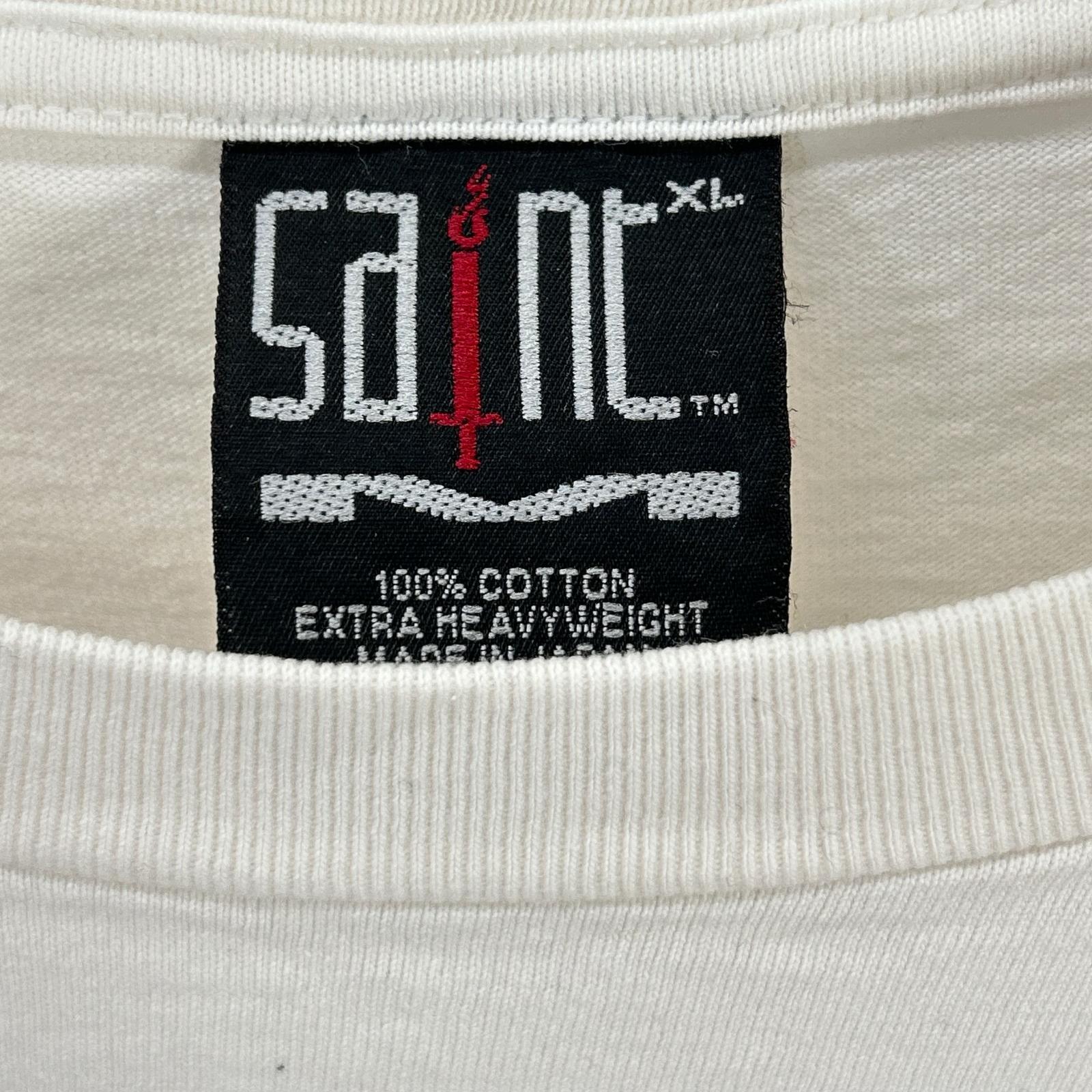 SAINT MICHAEL セントマイケル 24SS アイボリー SM-YS8-0000-008 プリント Tシャツ トップス