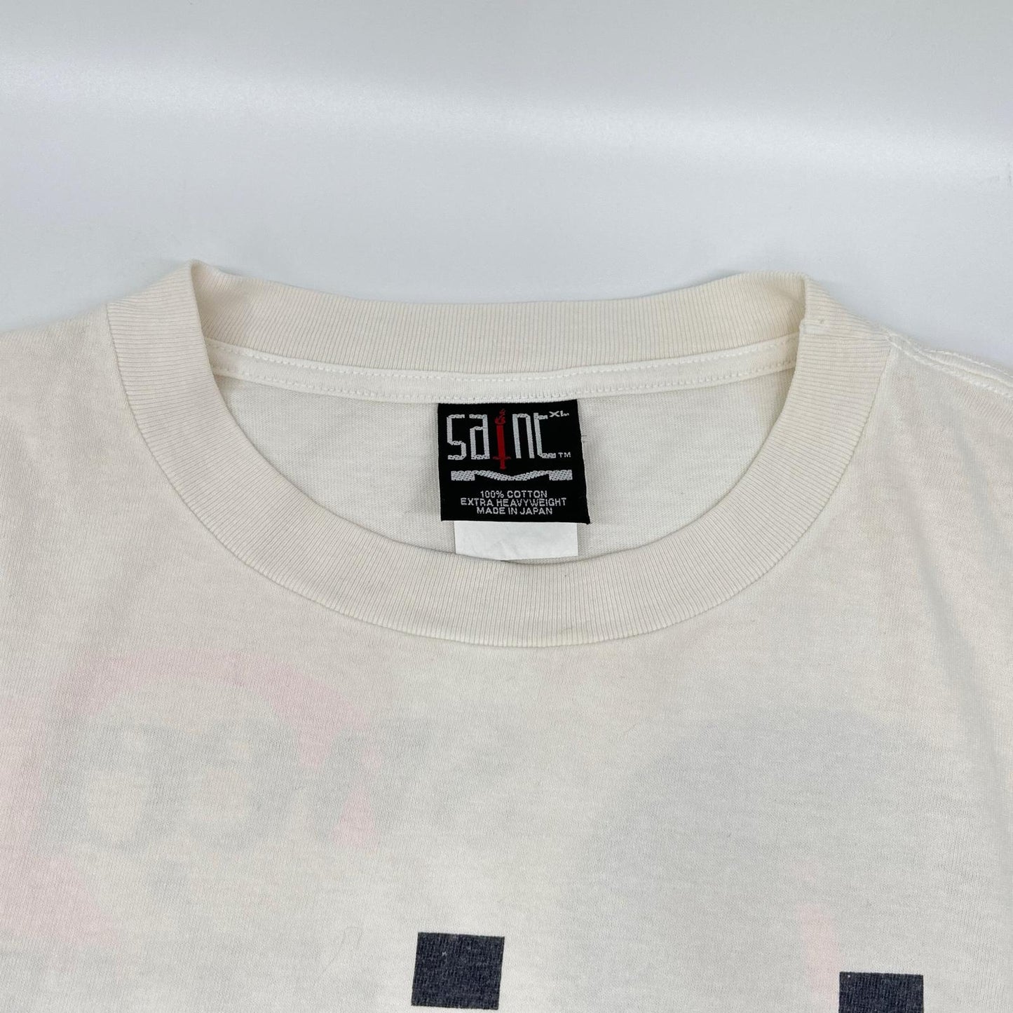 SAINT MICHAEL セントマイケル 24SS アイボリー SM-YS8-0000-008 プリント Tシャツ トップス