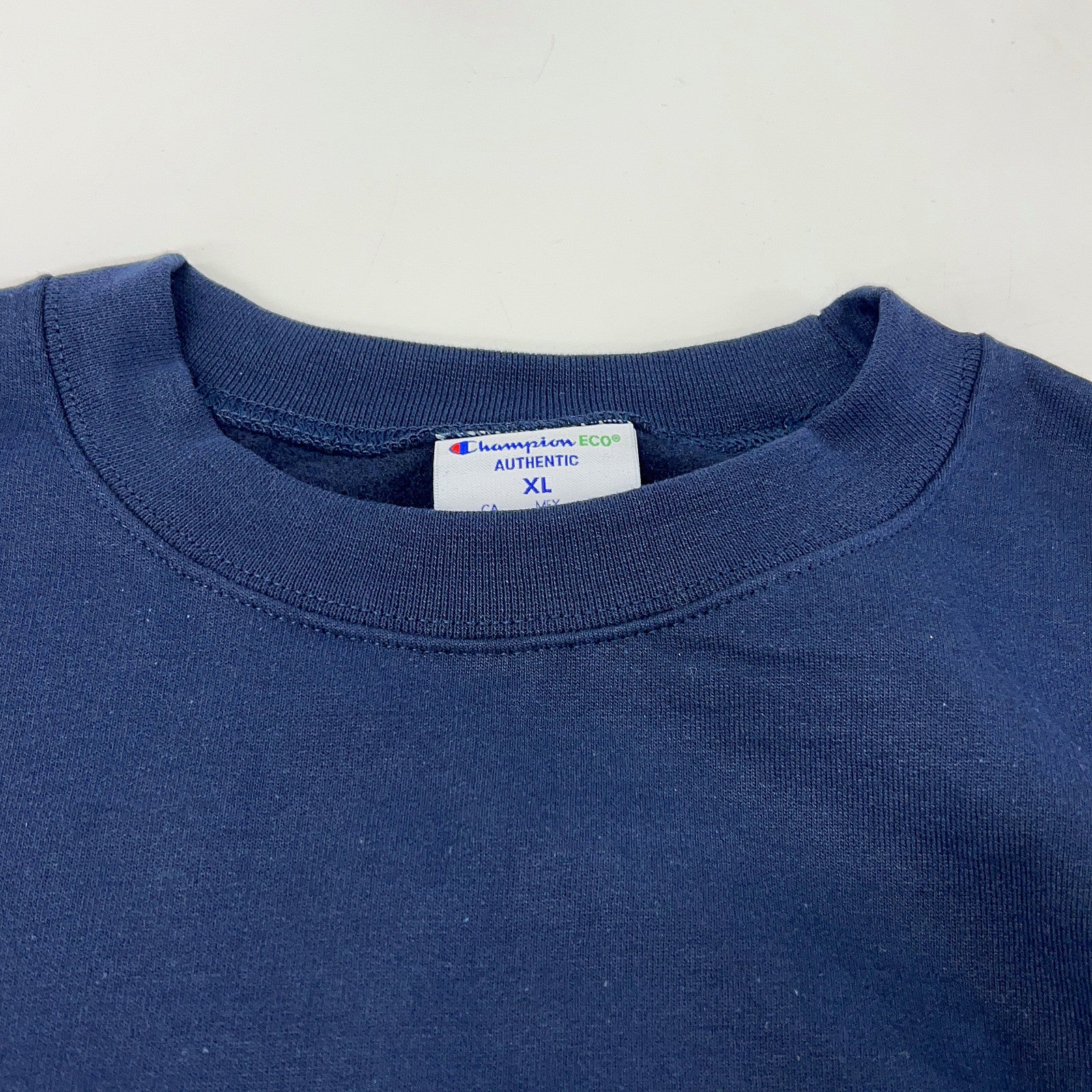 Champion チャンピオン ネイビー クルーネック 裏起毛 スウェットシャツ トップス