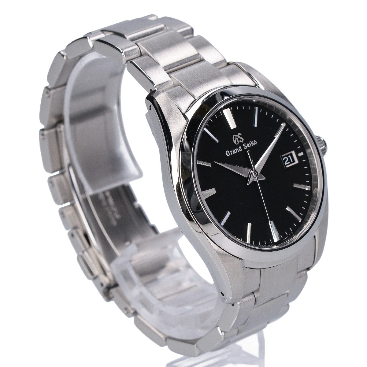 GrandSeiko グランドセイコー 新品仕上げ済み SBGX261 ヘリテージコレクション 黒文字盤 クオーツ 腕時計