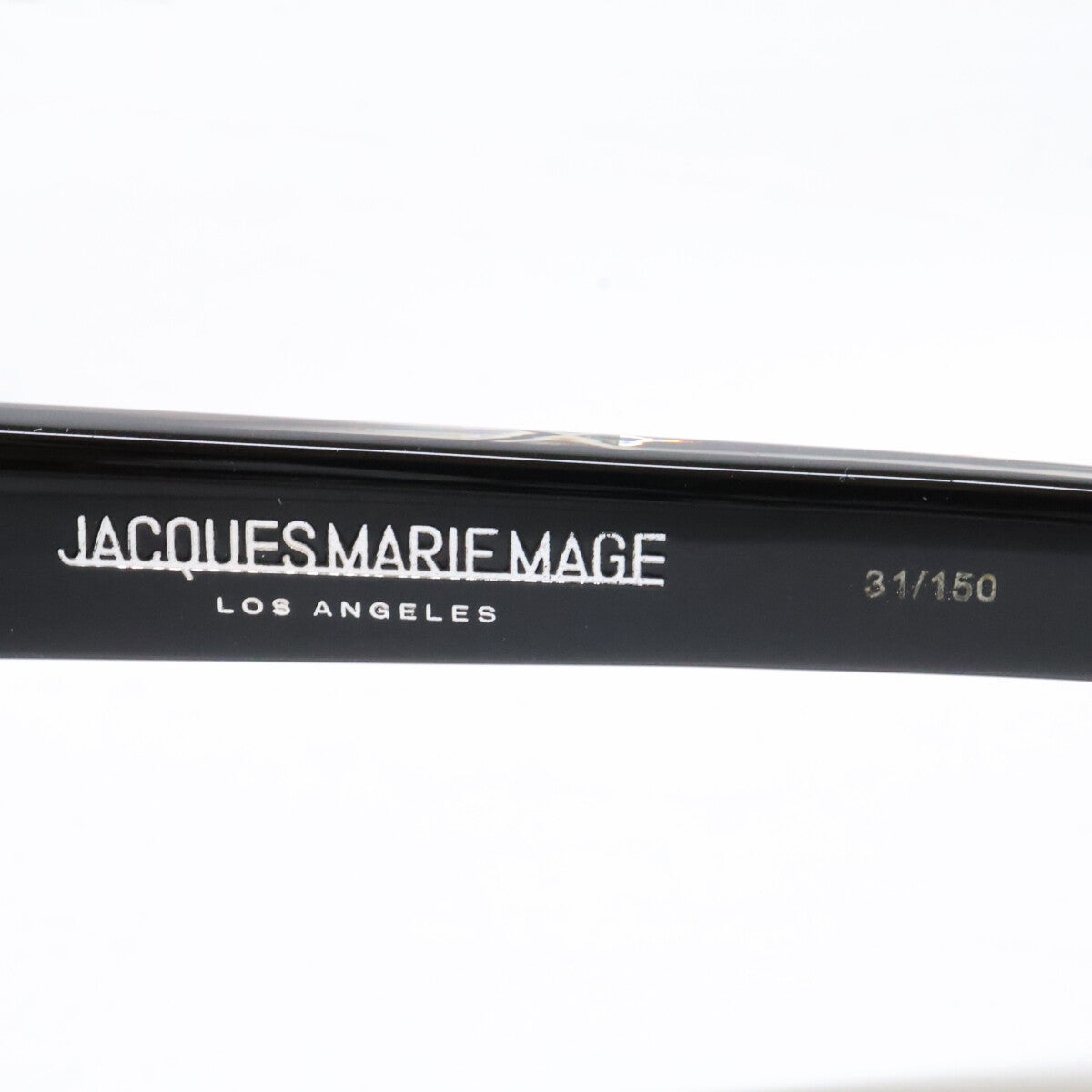 JACQUES MARIE MAGE ジャック マリー マージュ 美品 10周年記念 YVES イヴ セルフレーム アイウェア メガネ 眼鏡