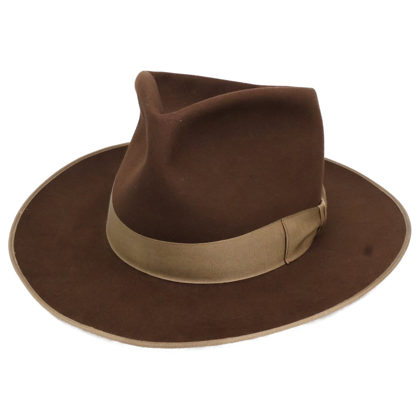 THE FAT HATTER ザ・ファットハッター 【美品】ビーバー 中折れハット 帽子