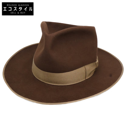 THE FAT HATTER ザ・ファットハッター 【美品】ビーバー 中折れハット 帽子