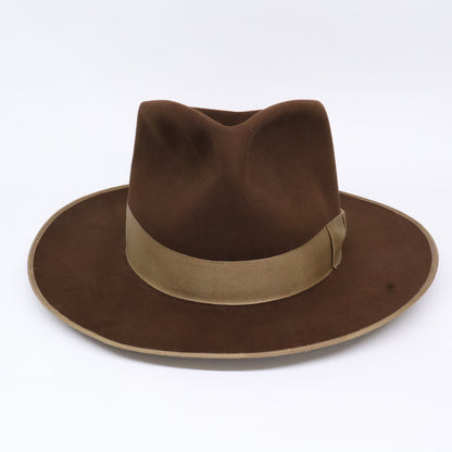 THE FAT HATTER ザ・ファットハッター 【美品】ビーバー 中折れハット 帽子