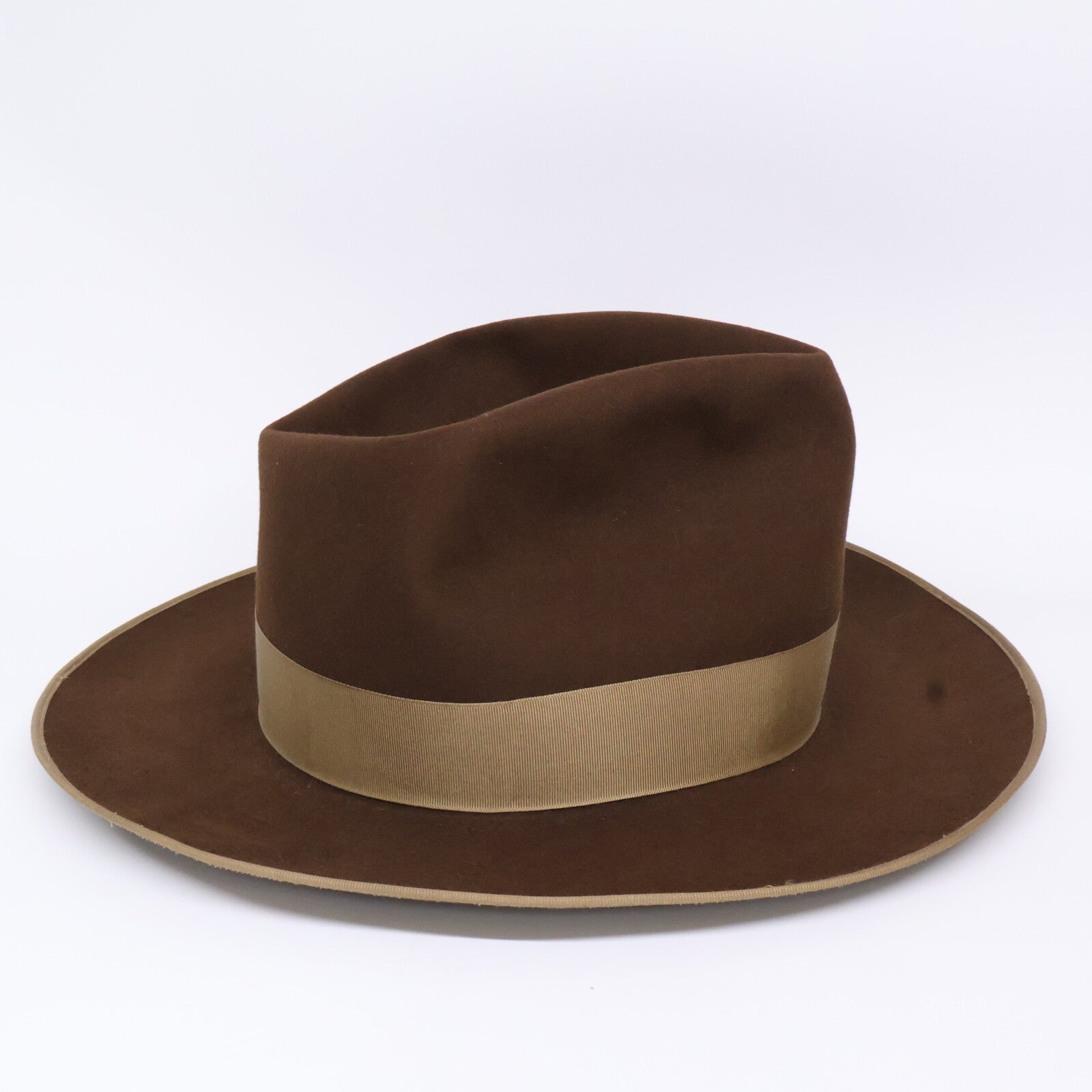 THE FAT HATTER ザ・ファットハッター 【美品】ビーバー 中折れハット 帽子