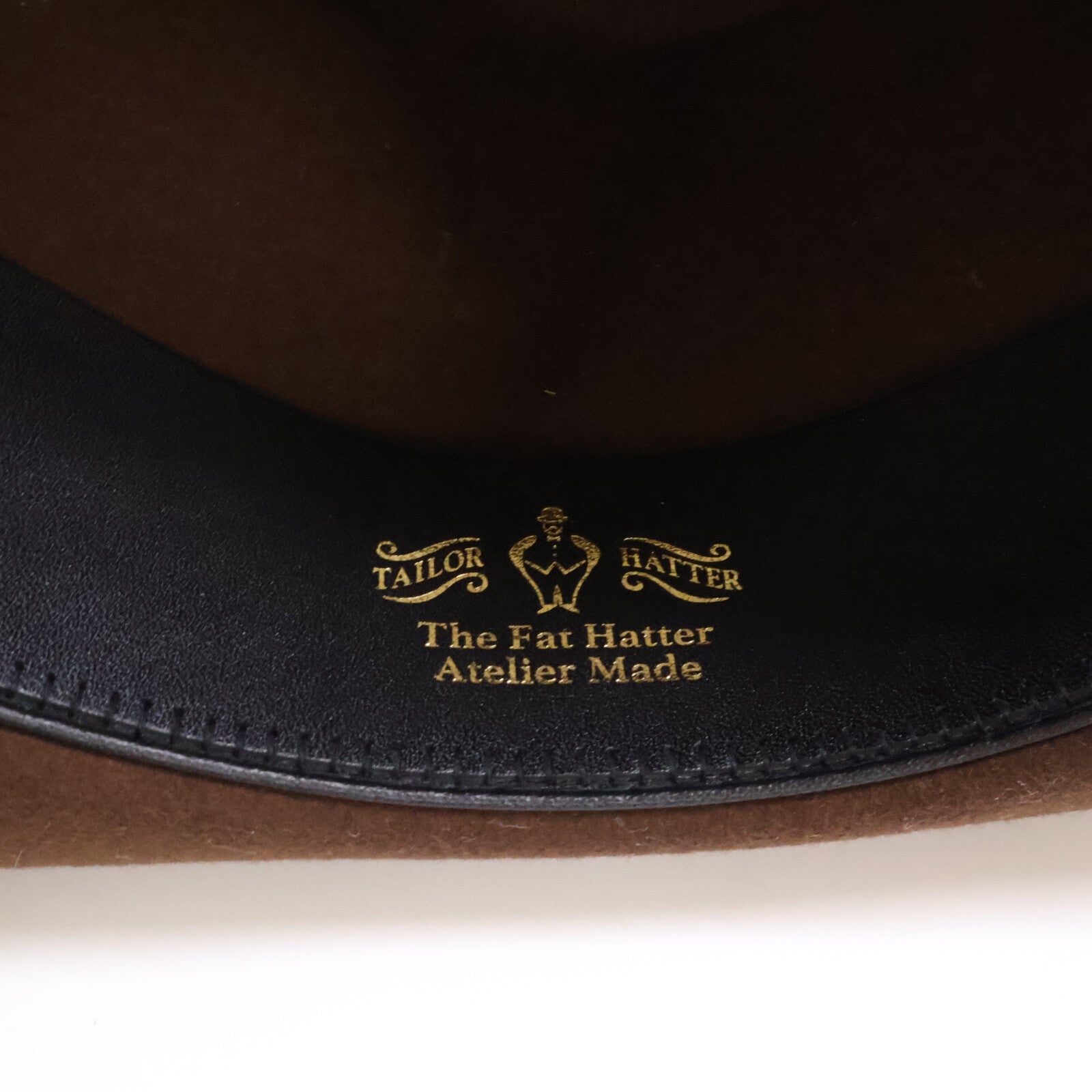 THE FAT HATTER ザ・ファットハッター 【美品】ビーバー 中折れハット 帽子