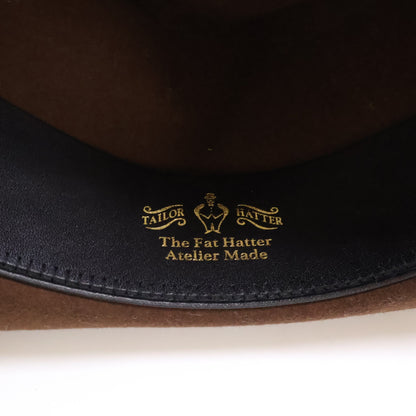 THE FAT HATTER ザ・ファットハッター 【美品】ビーバー 中折れハット 帽子