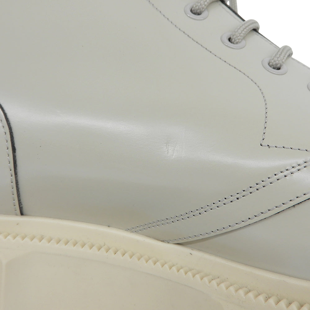 ADIEU PARIS アデュー 美品 パテントブーツ シューズ メンズ グレージュ 46 FW23-24 21391071 シューズ