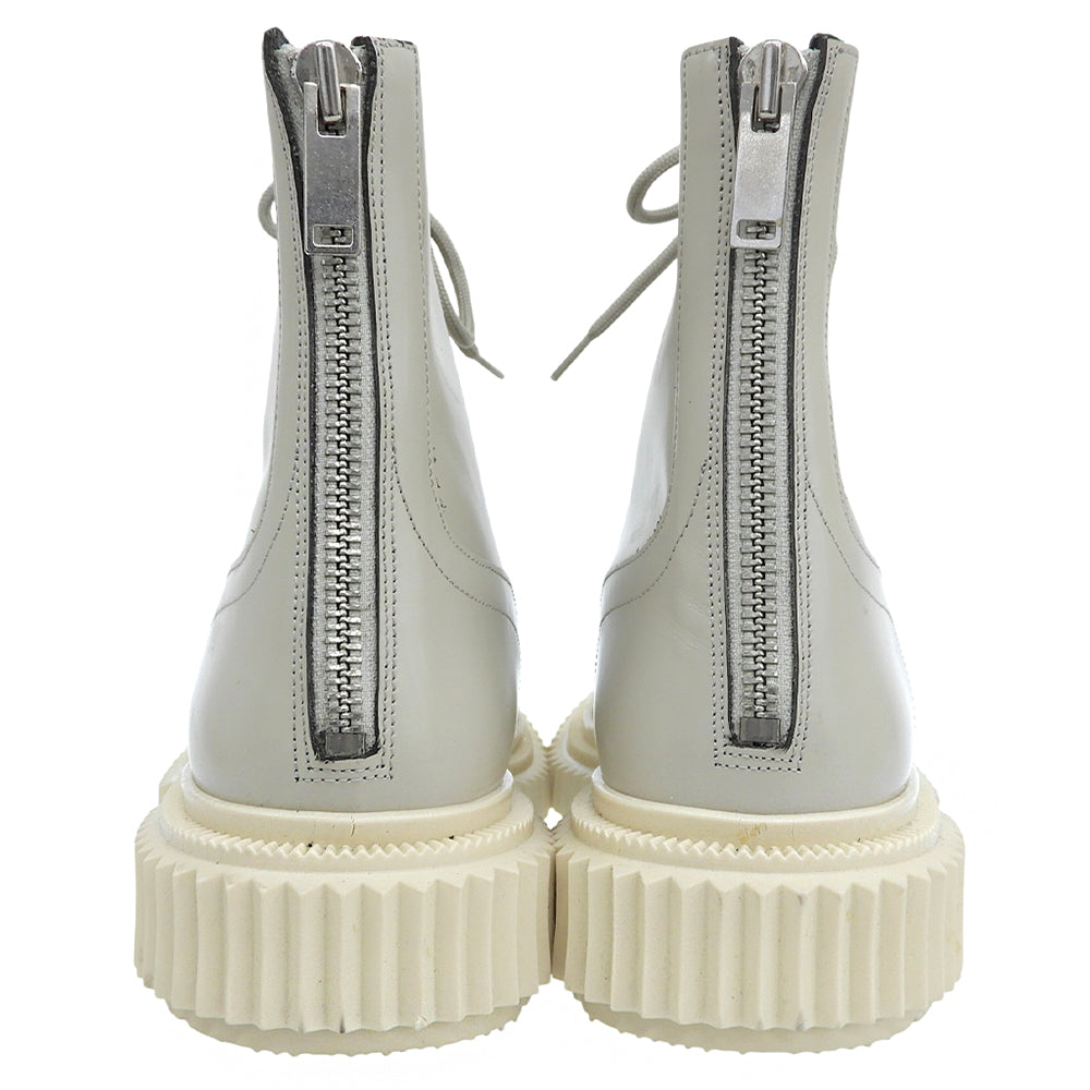 ADIEU PARIS アデュー 美品 パテントブーツ シューズ メンズ グレージュ 46 FW23-24 21391071 シューズ