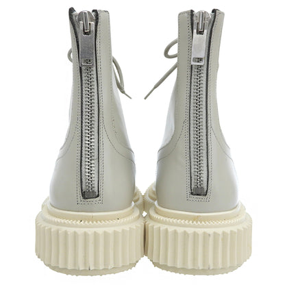 ADIEU PARIS アデュー 美品 パテントブーツ シューズ メンズ グレージュ 46 FW23-24 21391071 シューズ