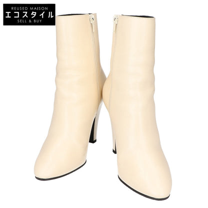 SAINT LAURENT PARIS サンローランパリ 658151 レザー サイドジップ アンクルブーツ シューズ