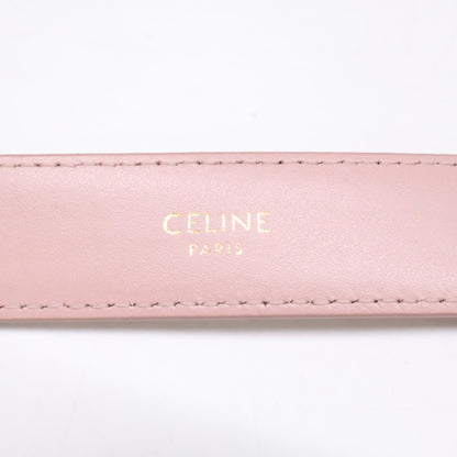 CELINE セリーヌ 【美品】U-NE-2291 トリオンフバックル レザー ベルト