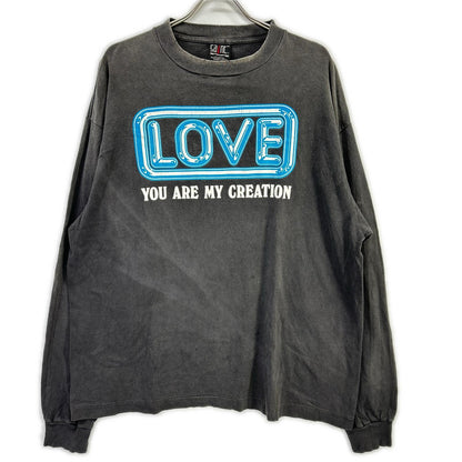 SAINT MICHAEL セントマイケル チャコール SM-YS1-0000-014 ロングスリーブTシャツ トップス