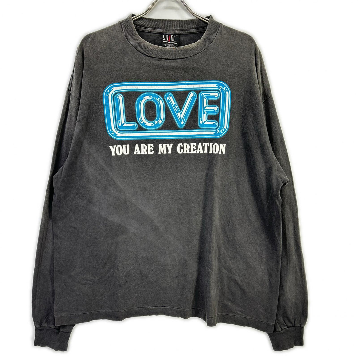 SAINT MICHAEL セントマイケル チャコール SM-YS1-0000-014 ロングスリーブTシャツ トップス