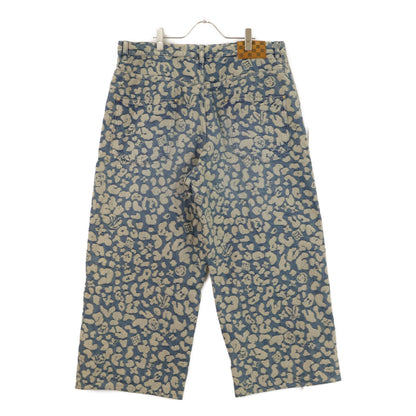 LOUIS VUITTON ルイヴィトン 【国内正規/25AW】RM252M XOT HTD62W 総柄 ジャカード ワークウェア ボタンフライ デニムパンツ ボトムス