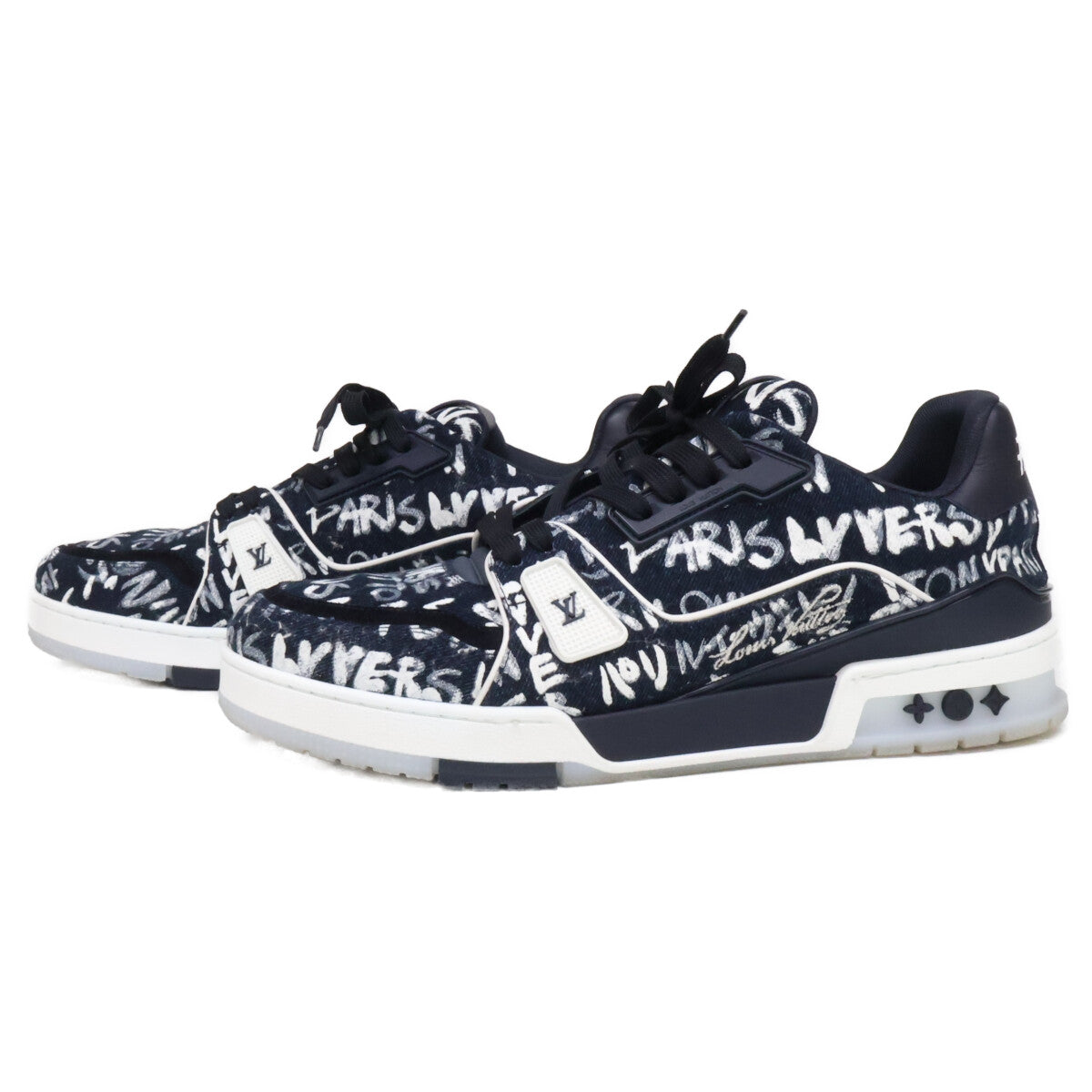 LOUIS VUITTON ルイヴィトン ×NIGO 1AIKPM インディゴ LVトレイナー スニーカー シューズ