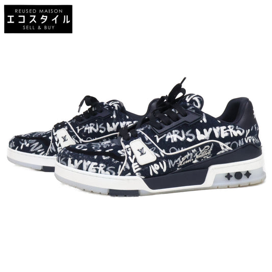 LOUIS VUITTON ルイヴィトン ×NIGO 1AIKPM インディゴ LVトレイナー スニーカー シューズ