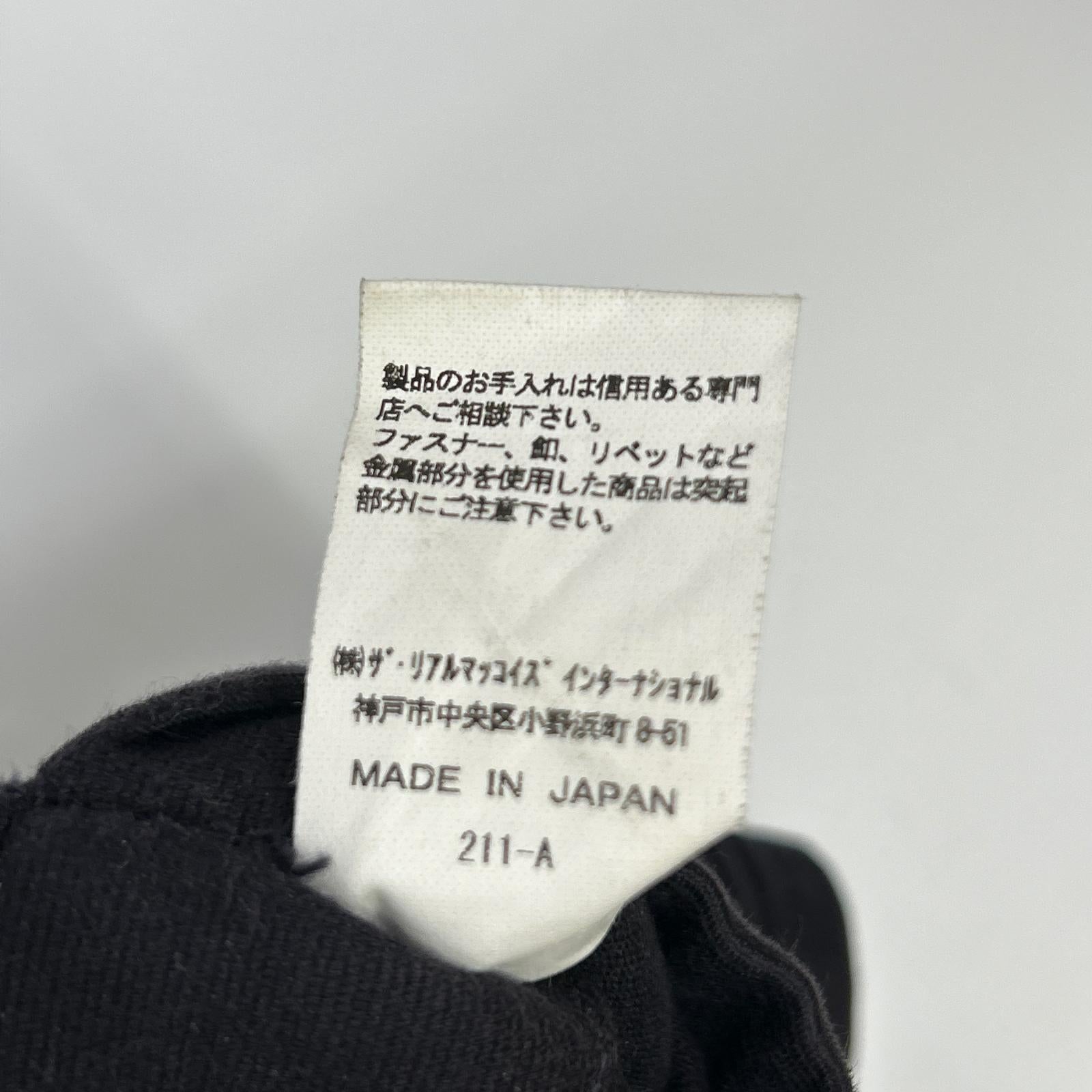 THE REAL MCCOY'S The Real McCoy's Navy alpaca-collar NXsx11235 N-1 deck jacket jacket