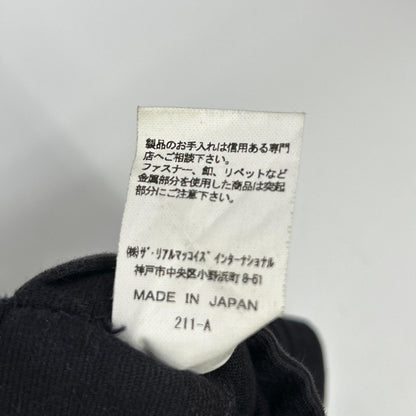 THE REAL MCCOY'S The Real McCoy's Navy alpaca-collar NXsx11235 N-1 deck jacket jacket