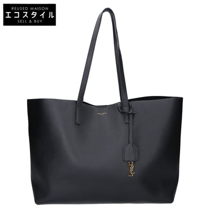 SAINT LAURENT PARIS サンローランパリ 美品 600281 カーフスキン サック ショッピングバッグ トートバッグ