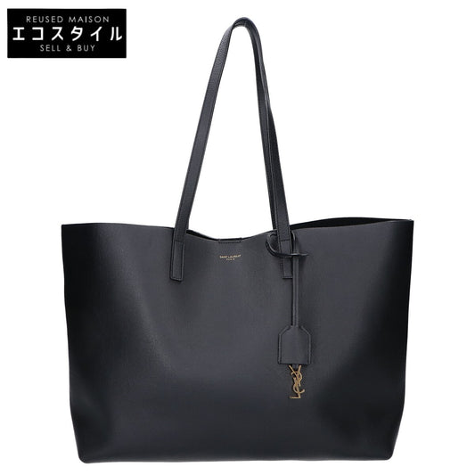 SAINT LAURENT PARIS サンローランパリ 美品 600281 カーフスキン サック ショッピングバッグ トートバッグ