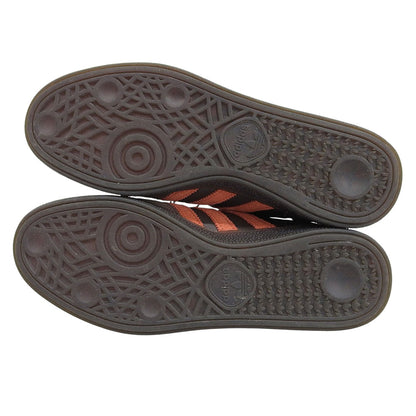 adidas アディダス 美品 SHUKYU E-WAX Handball Spezial レザー スニーカー シューズ メンズ ブラウン 27.5cm HP6694 シューズ