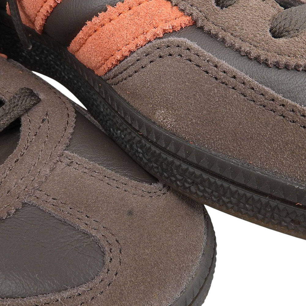 adidas アディダス 美品 SHUKYU E-WAX Handball Spezial レザー スニーカー シューズ メンズ ブラウン 27.5cm HP6694 シューズ