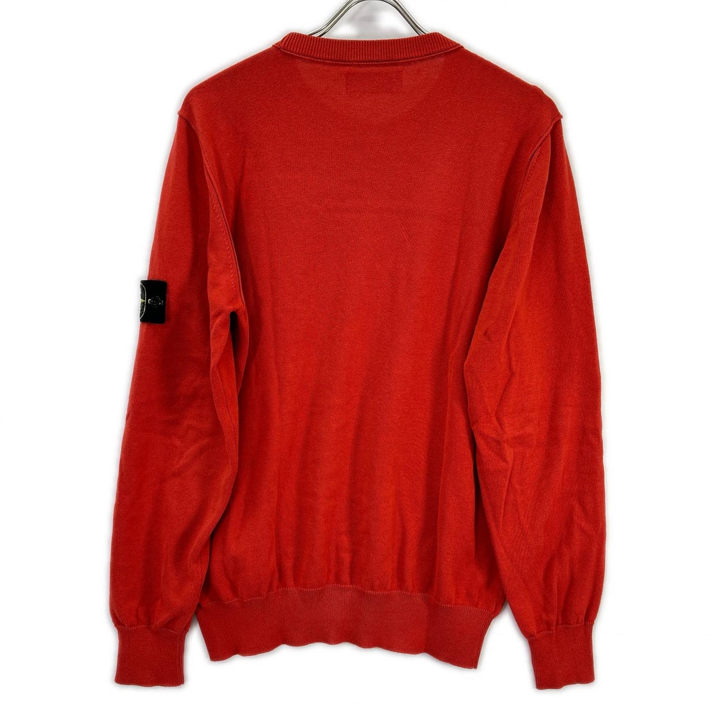 STONE ISLAND ストーンアイランド 8015540B2 オレンジ ORGANIC COTTON CREWNECK KNIT ニット トップス