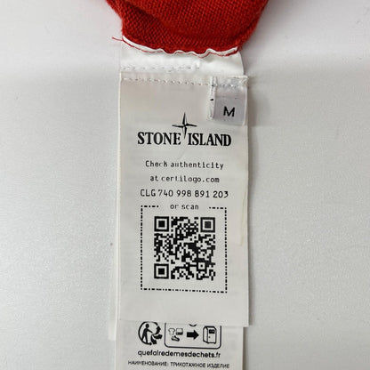 STONE ISLAND ストーンアイランド 8015540B2 オレンジ ORGANIC COTTON CREWNECK KNIT ニット トップス