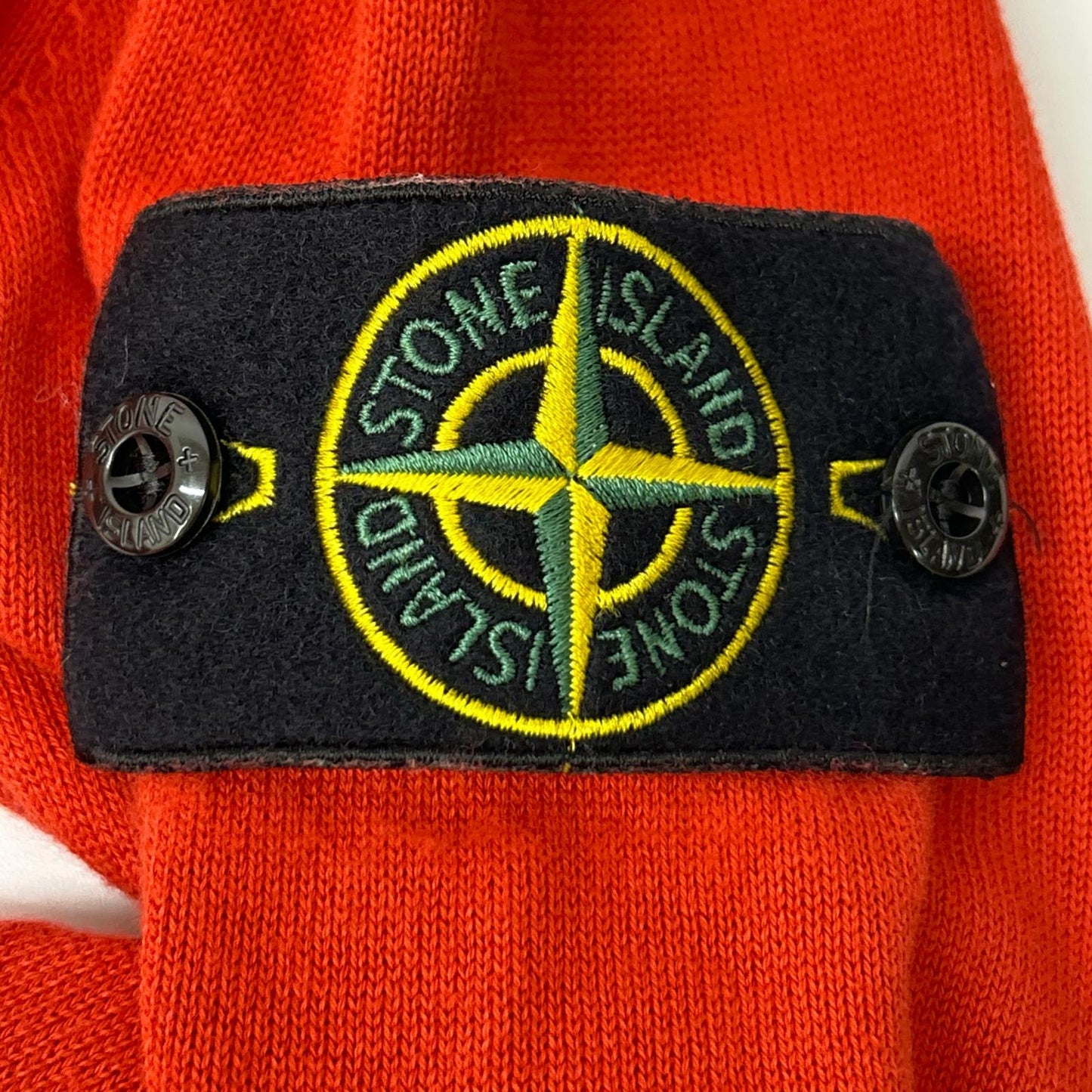 STONE ISLAND ストーンアイランド 8015540B2 オレンジ ORGANIC COTTON CREWNECK KNIT ニット トップス