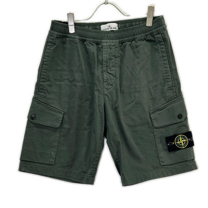 STONE ISLAND ストーンアイランド 8015L0312 カーキ ショートパンツ ボトムス
