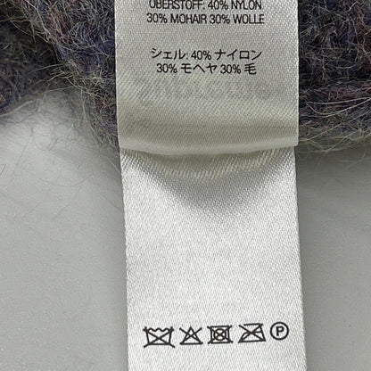Supreme purple mohair knit tops