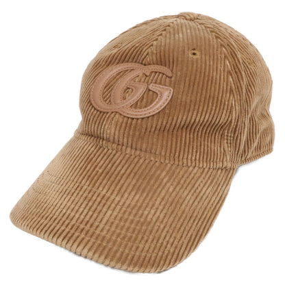 GUCCI グッチ GGパッチ コーデュロイ キャップ 帽子