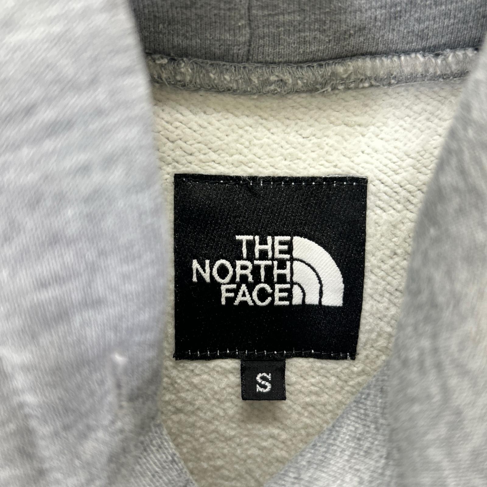 THE NORTH FACE ノースフェイス NT61721R グレー スクエアロゴビッグフーディ トップス