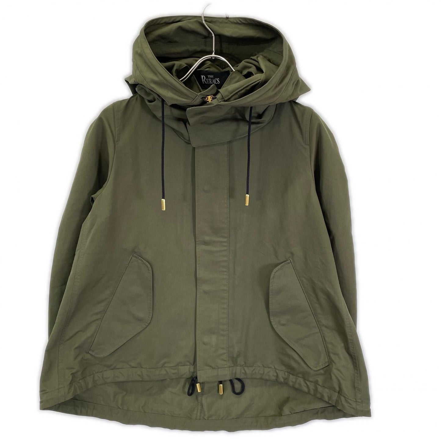THE RERACS ザ・リラクス UNITED ARROWS別注 19SS-RECTー106L-USAPーJ カーキ ショートモッズコート コート